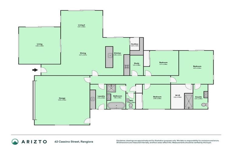 Photo of property in 62 Cassino Street, Rangiora, 7400