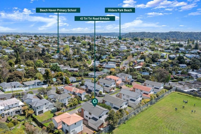 Photo of property in 43 Tiri Tiri Road, Birkdale, Auckland, 0626