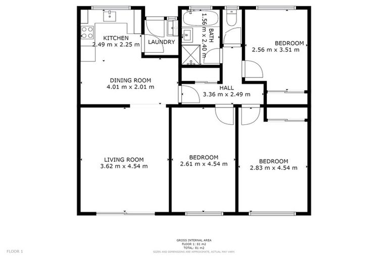 Photo of property in 3/17 Kipling Street, Addington, Christchurch, 8024