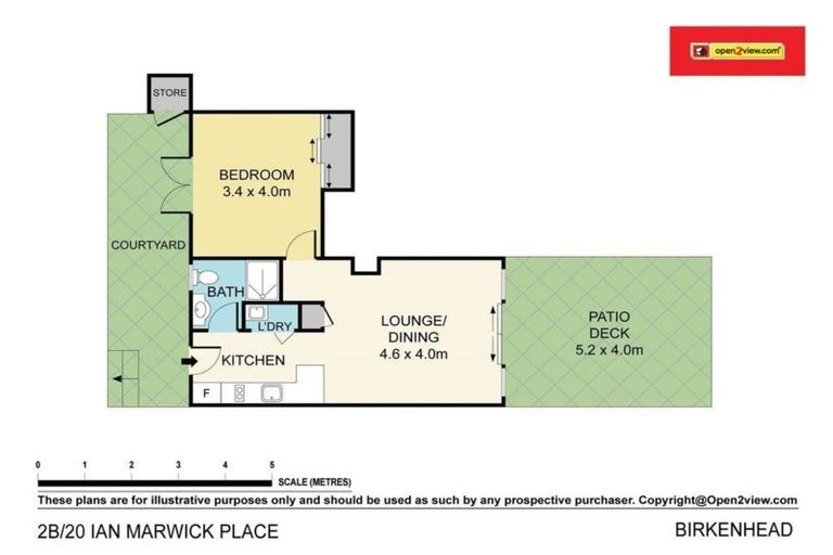 Photo of property in 2b/20 Ian Marwick Place, Birkenhead, Auckland, 0626