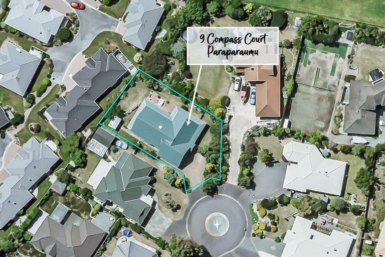 Photo of property in 9 Compass Court, Paraparaumu, 5032