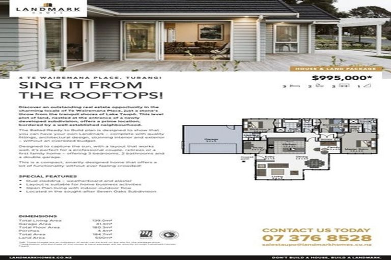 Photo of property in 4 Te Wairemana Place, Turangi, 3334