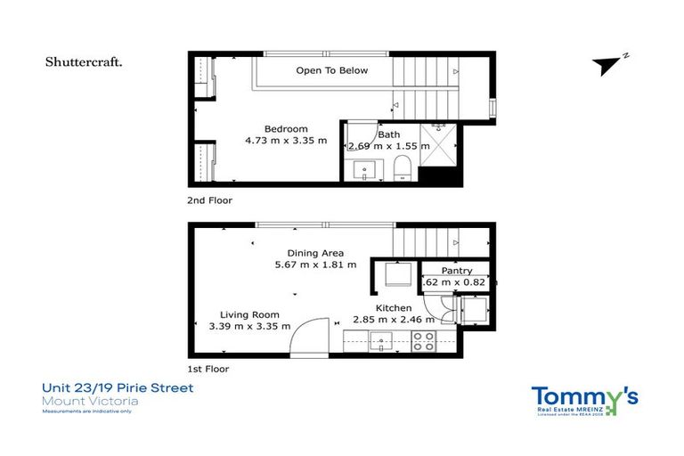 Photo of property in Ink'd, 23/19 Pirie Street, Mount Victoria, Wellington, 6011