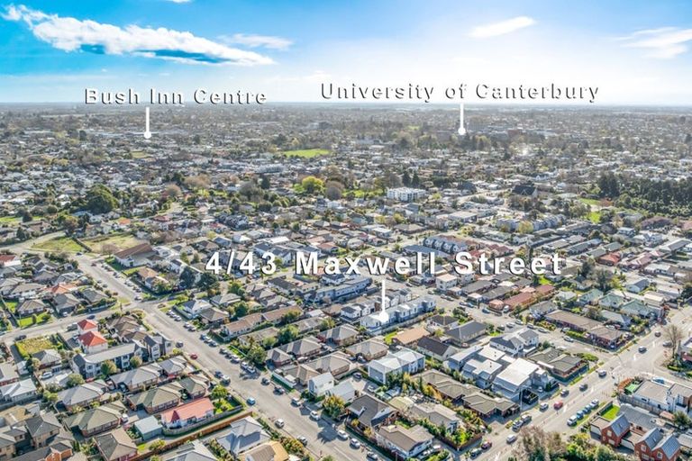 Photo of property in 4/43 Maxwell Street, Riccarton, Christchurch, 8041