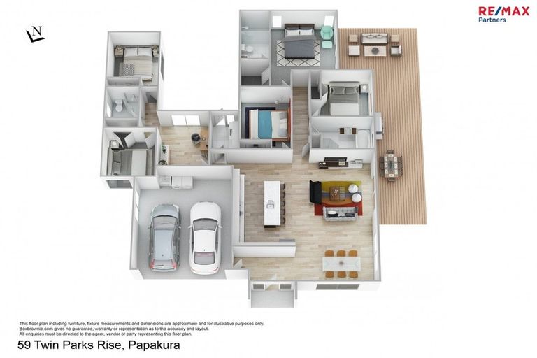 Photo of property in 59 Twin Parks Rise, Papakura, 2110