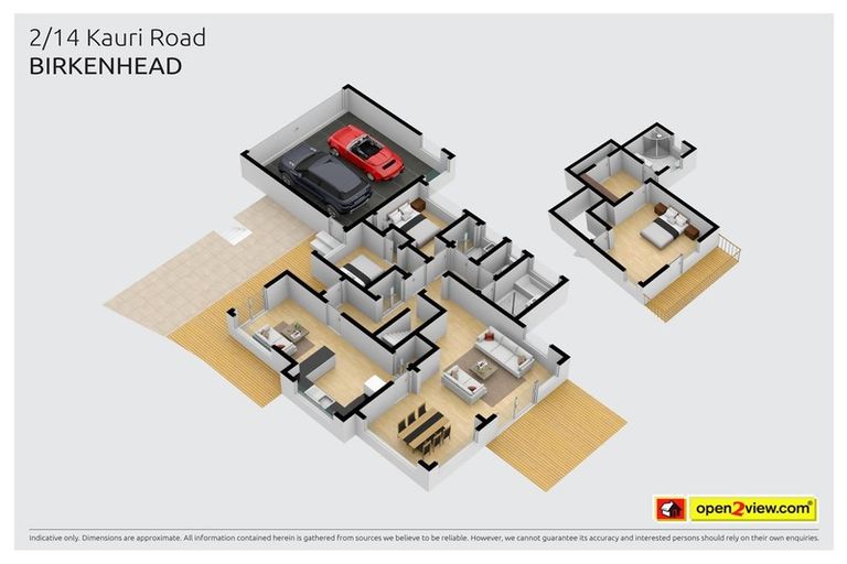 Photo of property in 2/14 Kauri Road, Birkenhead, Auckland, 0626