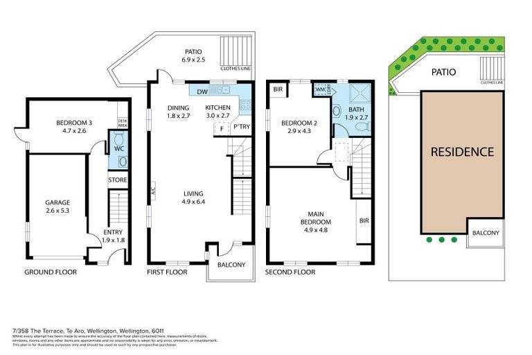 Photo of property in 7/358 The Terrace, Te Aro, Wellington, 6011