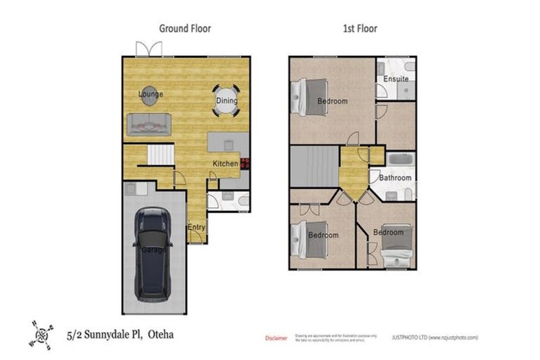 Photo of property in 5/2 Sunnydale Place, Oteha, Auckland, 0632