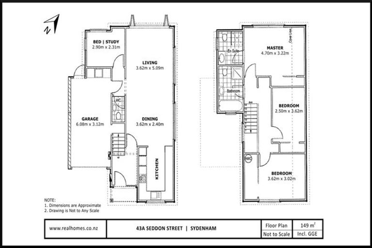 Photo of property in 43a Seddon Street, Sydenham, Christchurch, 8023