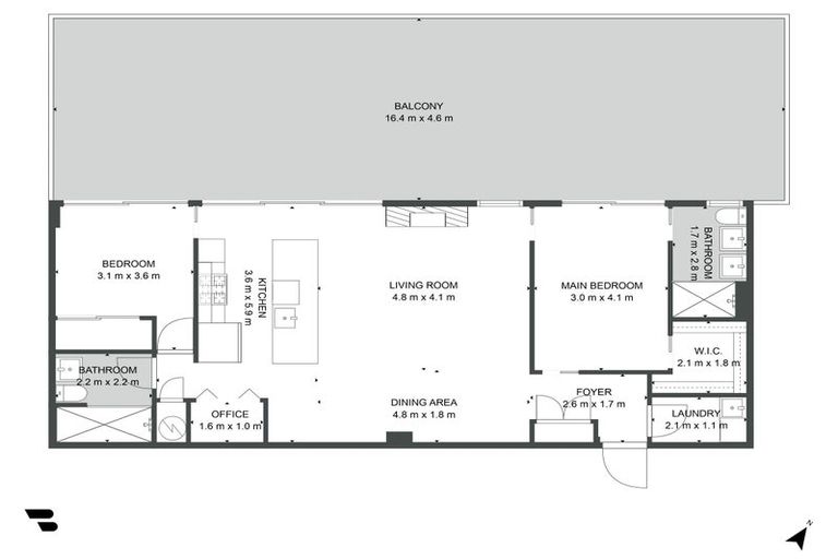 Photo of property in Maison Apartments, 403/16 Huron Street, Takapuna, Auckland, 0622