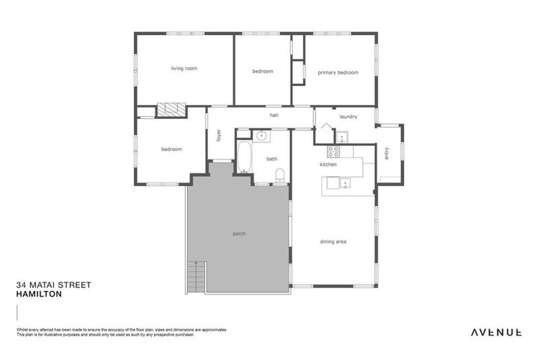 Photo of property in 34 Matai Street, Maeroa, Hamilton, 3200