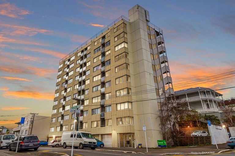 Photo of property in Melksham Towers, 102/131 Brougham Street, Mount Victoria, Wellington, 6011