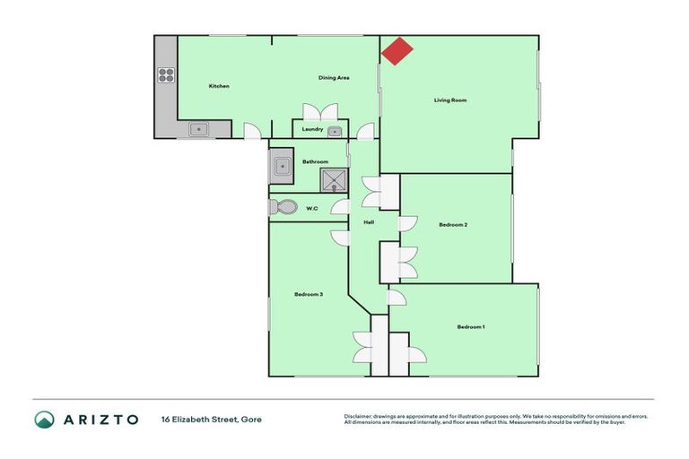 Photo of property in 16 Elizabeth Street, Gore, 9710