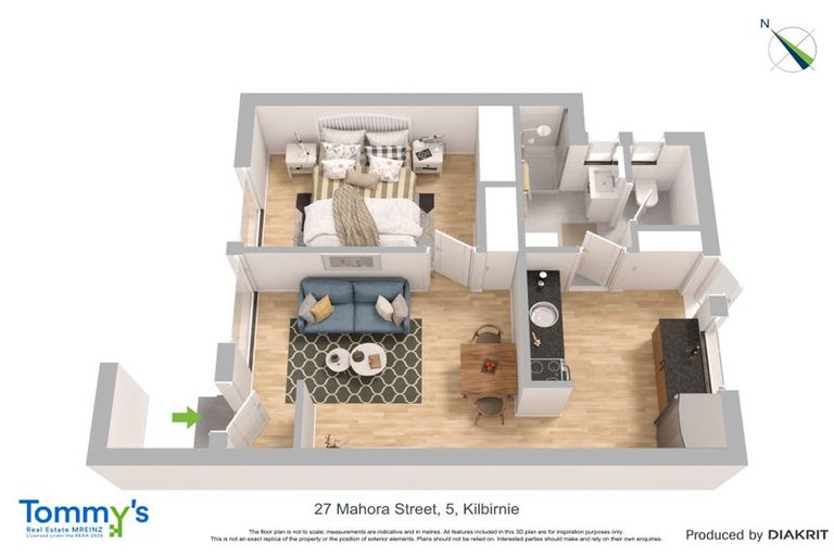 Photo of property in Mahora Court Flats, 25 Mahora Street, Kilbirnie, Wellington, 6022