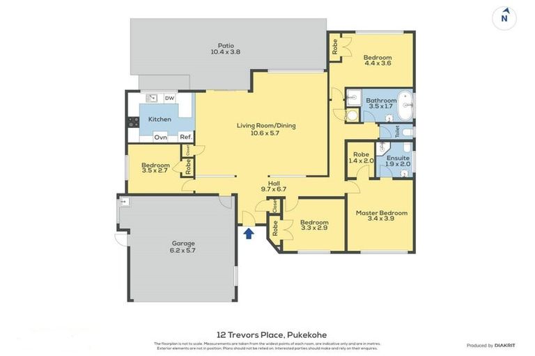 Photo of property in 12 Trevors Place, Pukekohe, 2120