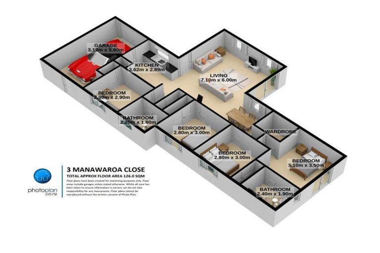 Photo of property in 3 Manawaroa Close, Grandview Heights, Hamilton, 3200