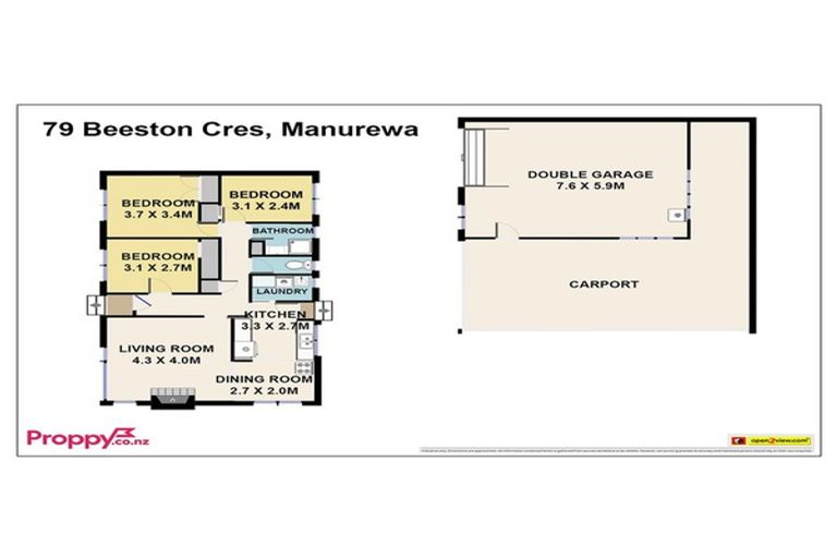 Photo of property in 79 Beeston Crescent, Manurewa, Auckland, 2102