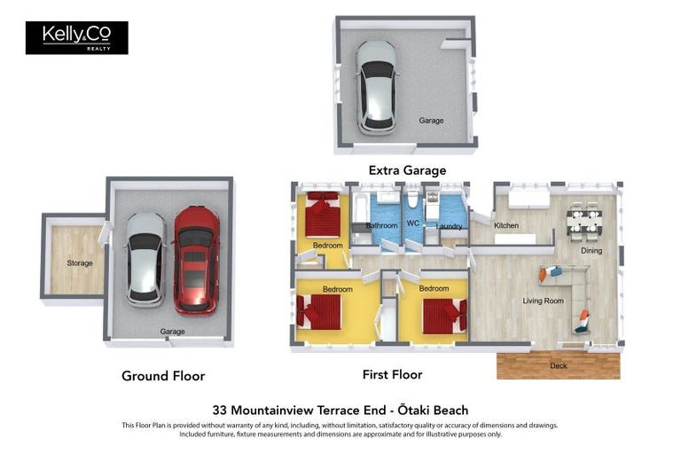 Photo of property in 33 Mountainview Terrace, Otaki Beach, Otaki, 5512
