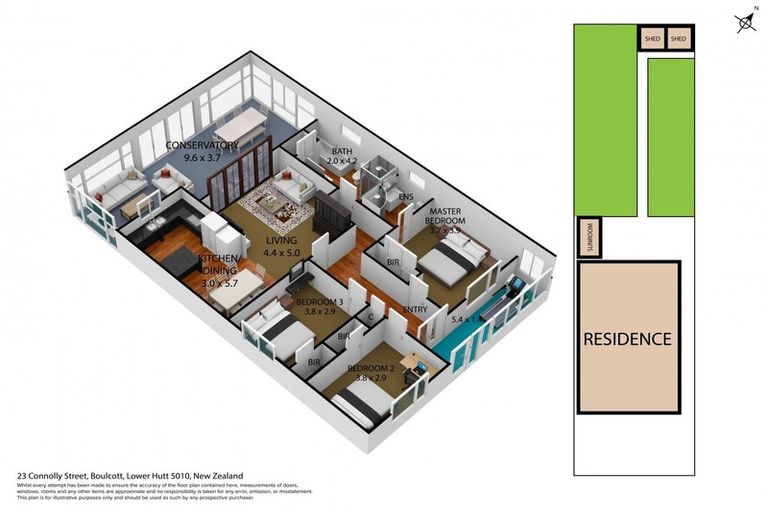 Photo of property in 23 Connolly Street, Boulcott, Lower Hutt, 5010