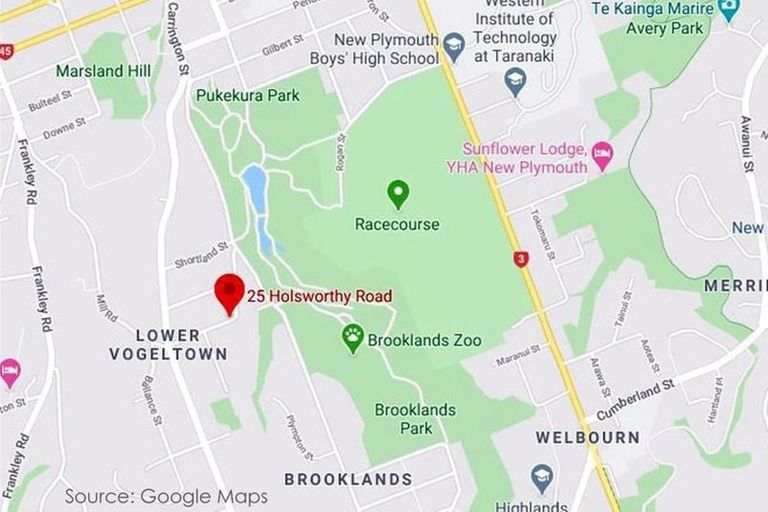 Photo of property in 25 Holsworthy Road, New Plymouth, 4310