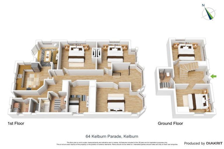 Photo of property in 64 Kelburn Parade, Kelburn, Wellington, 6012