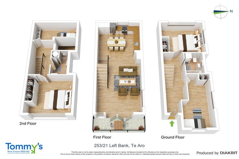 Photo of property in 253/21 Left Bank, Te Aro, Wellington, 6011