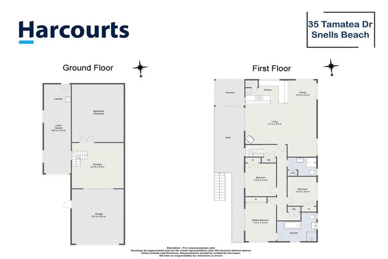 Photo of property in 35 Tamatea Drive, Snells Beach, 0920