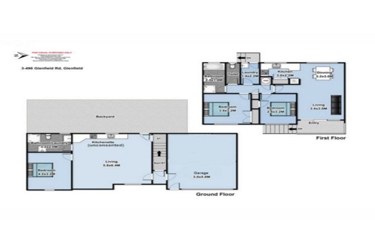 Photo of property in 3/496 Glenfield Road, Glenfield, Auckland, 0629