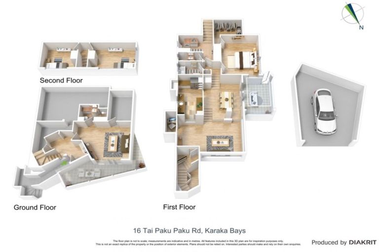 Photo of property in 16 Tai Paku Paku Road, Karaka Bays, Wellington, 6022