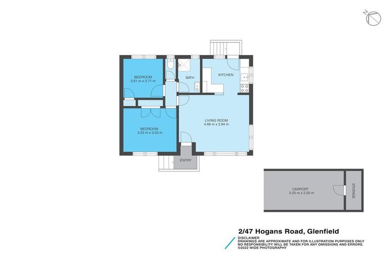 Photo of property in 2/47 Hogans Road, Glenfield, Auckland, 0629