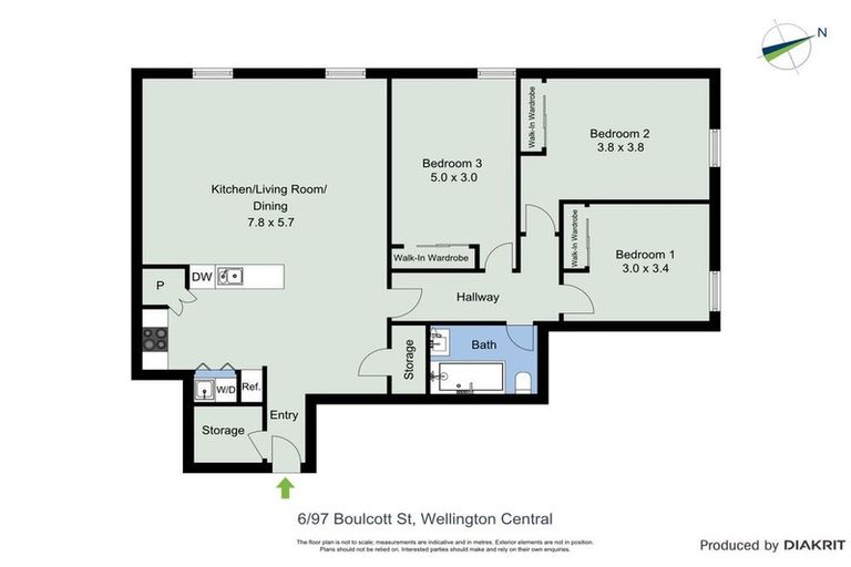 Photo of property in 6/97 Boulcott Street, Wellington Central, Wellington, 6011