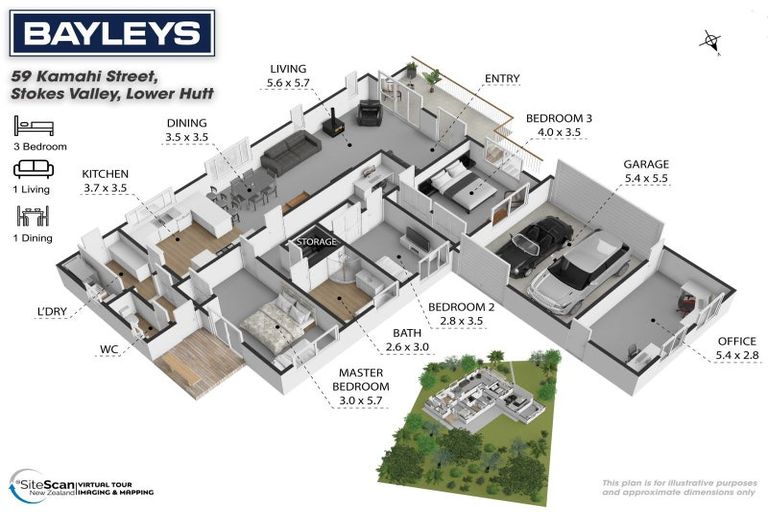 Photo of property in 59 Kamahi Street, Stokes Valley, Lower Hutt, 5019