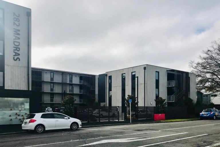 Photo of property in Leicester Executive Apartments, 112/282 Madras Street, Christchurch Central, Christchurch, 8011