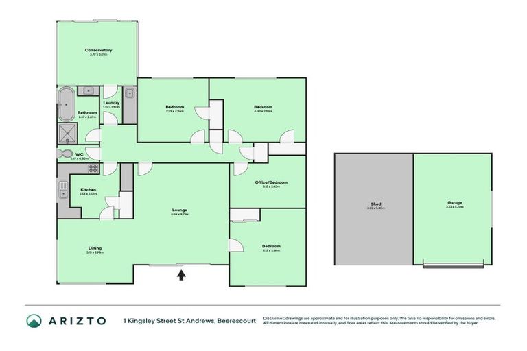 Photo of property in 1 Kingsley Street, St Andrews, Hamilton, 3200