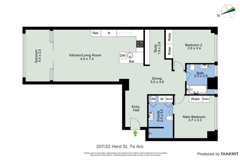 Photo of property in Chaffers Dock, 207/22 Herd Street, Te Aro, Wellington, 6011