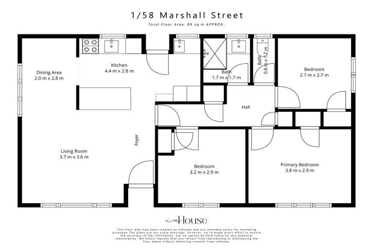 Photo of property in 1/58 Marshall Street, Fairfield, Hamilton, 3214