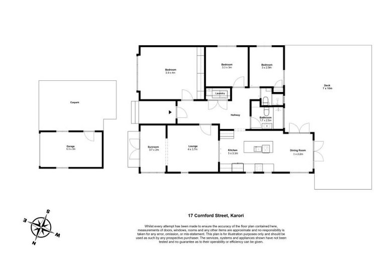 Photo of property in 17 Cornford Street, Karori, Wellington, 6012