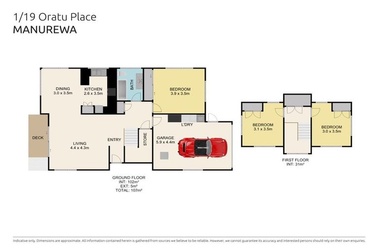 Photo of property in 1/19 Oratu Place, Manurewa, Auckland, 2102