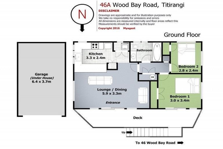 Photo of property in 46 Wood Bay Road, Titirangi, Auckland, 0604