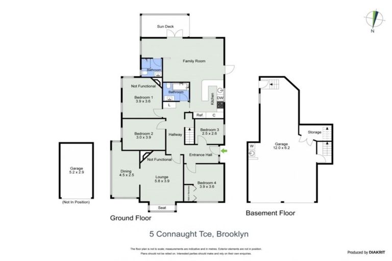 Photo of property in 5 Connaught Terrace, Brooklyn, Wellington, 6021