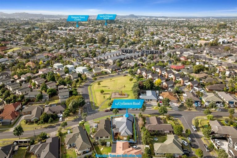 Photo of property in 14 Cyclamen Road, Mangere, Auckland, 2022