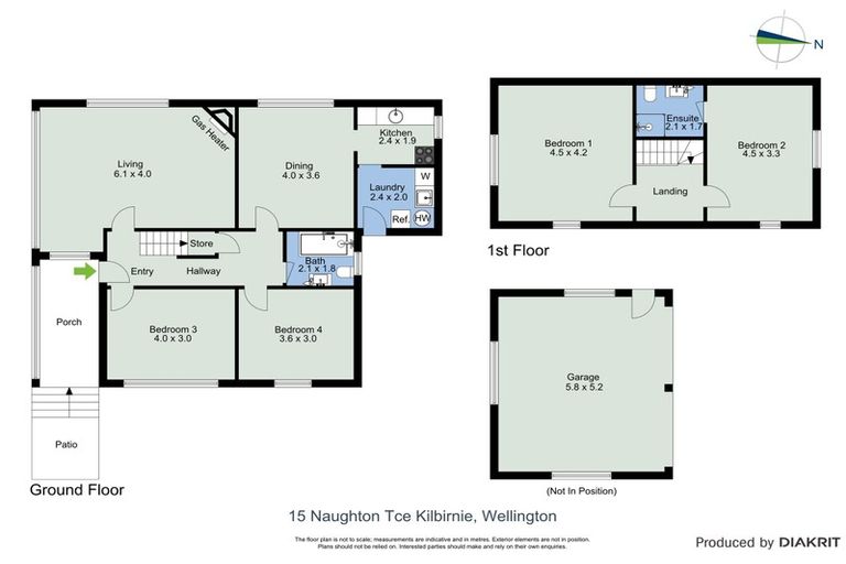 Photo of property in 15 Naughton Terrace, Kilbirnie, Wellington, 6022