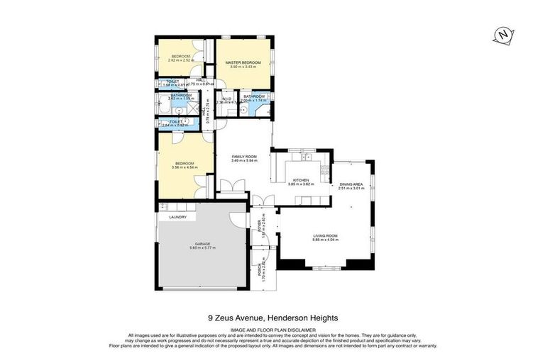 Photo of property in 9 Zeus Avenue, Henderson, Auckland, 0612