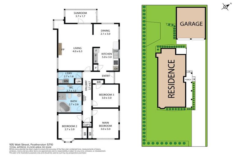 Photo of property in 105 Watt Street, Featherston, 5710