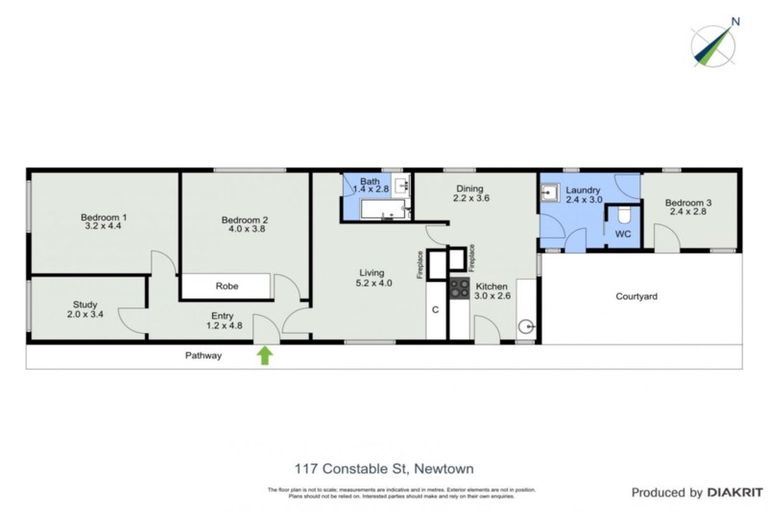 Photo of property in 117 Constable Street, Newtown, Wellington, 6021