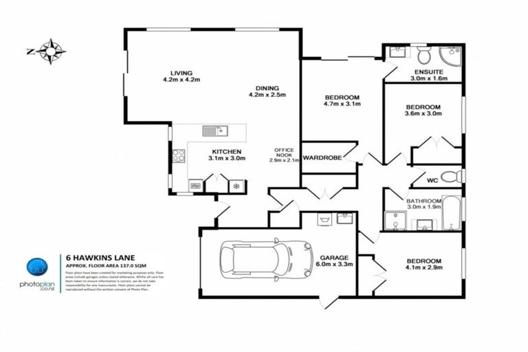 Photo of property in 6 Hawkins Lane, Cambridge, 3434