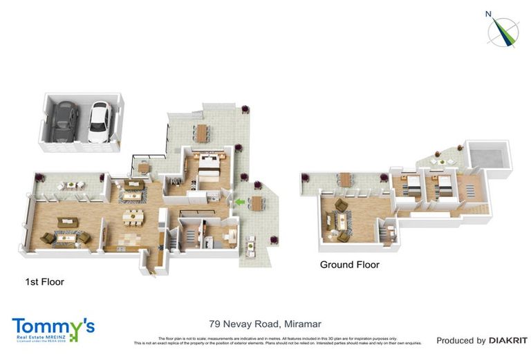 Photo of property in 79 Nevay Road, Miramar, Wellington, 6022