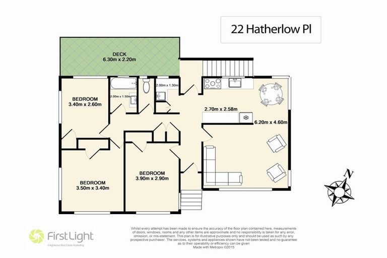 Photo of property in 22 Hatherlow Street, Glenfield, Auckland, 0629