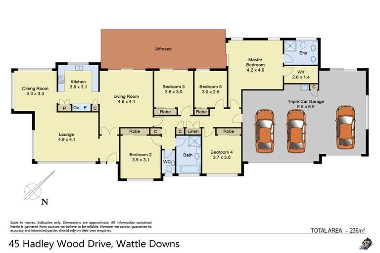 Photo of property in 45 Hadley Wood Drive, Wattle Downs, Auckland, 2103