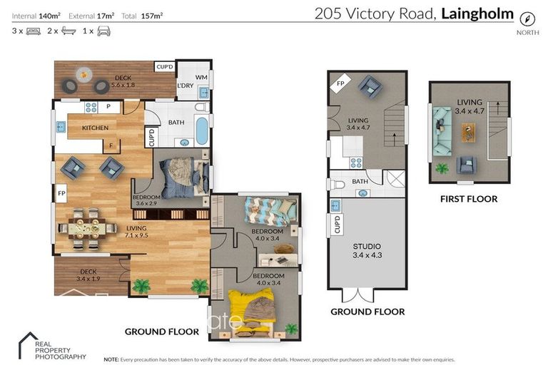 Photo of property in 205 Victory Road, Laingholm, Auckland, 0604